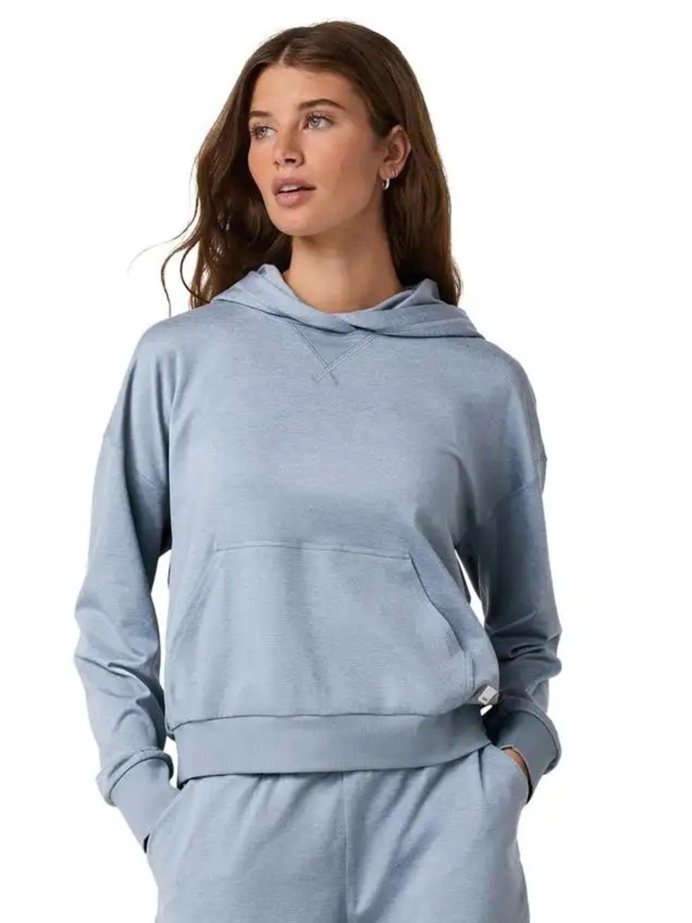 Vuori Women's Halo
Modern Pullover Hoodie size S color :Sea Glass Heather